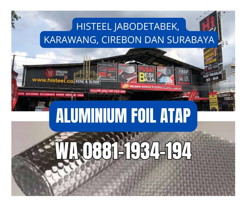 Jual Aluminium Foil Atap