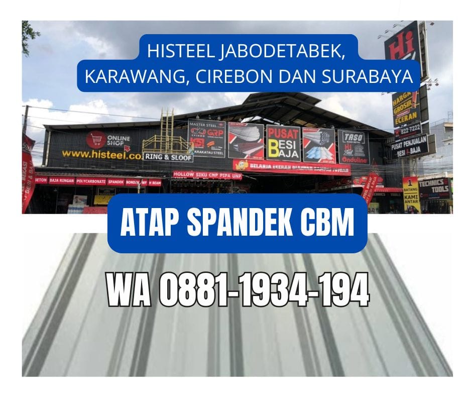 Jual Atap Spandek CBM