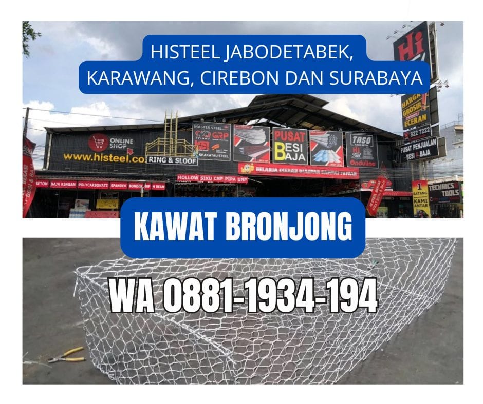 Jual Kawat Bronjong Galvanis