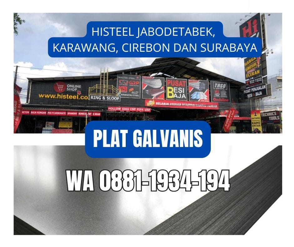 Jual Plat Galvanis