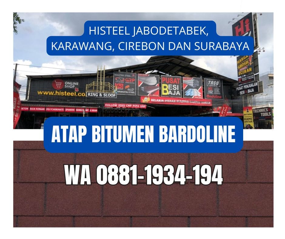 Keunggulan Atap Bitumen Bardoline