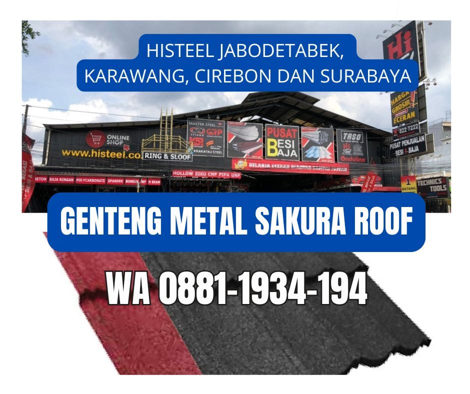Mengenal Genteng Metal Sakura Roof