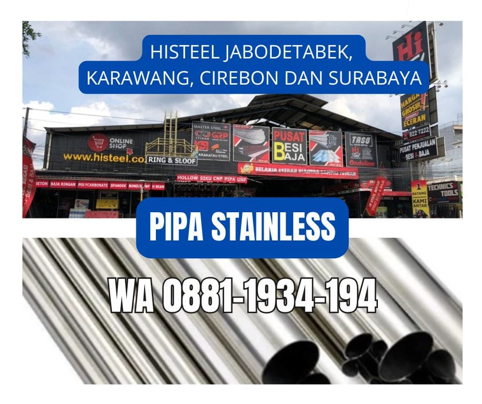 Perbedaan Pipa Stainless Steel 304 dan 316