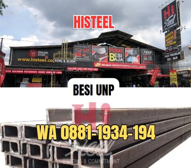Jual Besi UNP di Bekasi