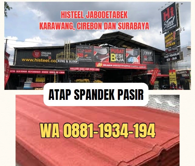 Jual Atap Spandek Pasir di Karawang