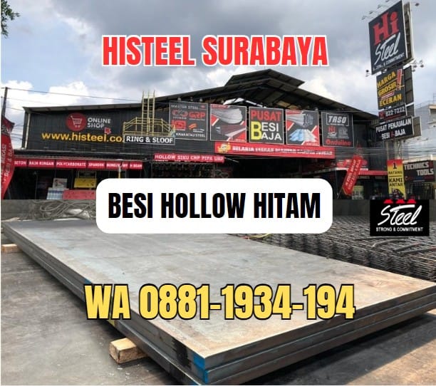 Jual Besi Hollow Hitam di Surabaya
