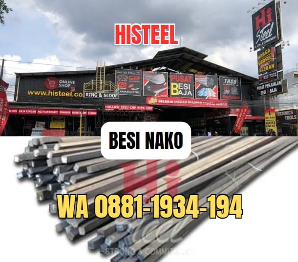 Jual Besi Nako di Bekasi