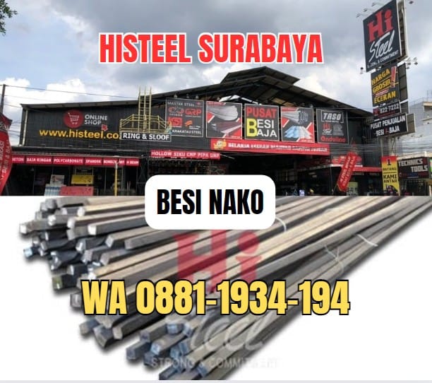 Jual Besi Nako di Surabaya