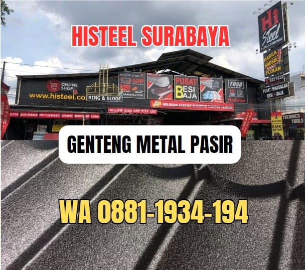 Jual Genteng Metal Pasir di Surabaya