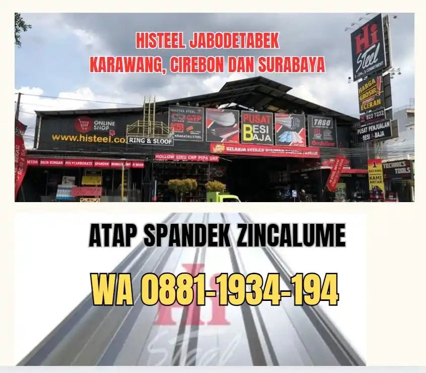 Jual Atap Spandek Surabaya