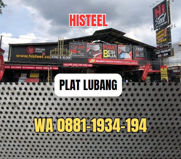 Jual Plat Lubang Stainless Steel Bekasi