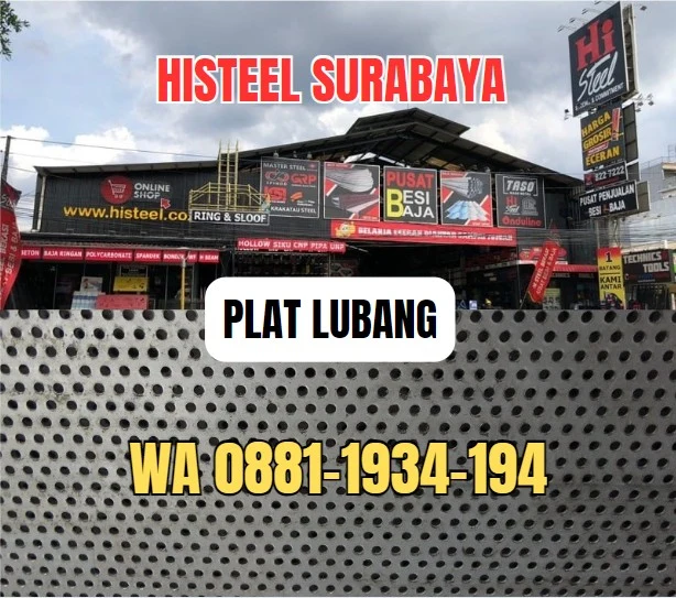 Jual Plat Lubang Stainless Steel Surabaya