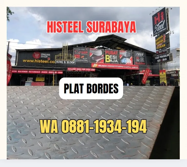 Jual Plat Bordes Kirim ke Nusa Tenggara Barat NTB