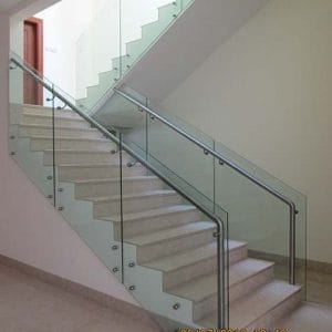 Pasang Railing Tangga Kaca Tangerang