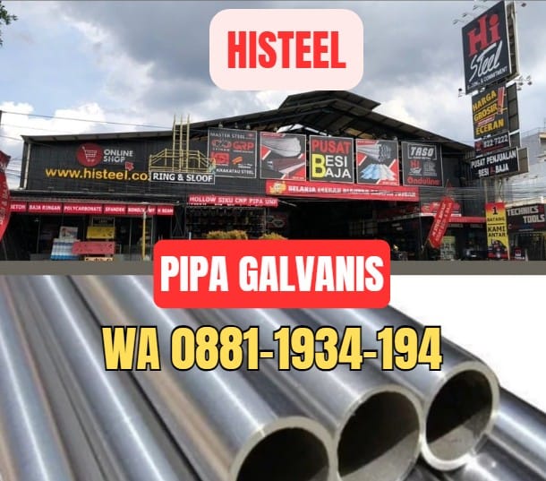 Jual Pipa Galvanis di Jakarta Timur