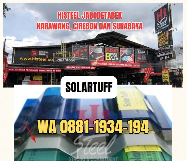 Jual Atap Solartuff di Jakarta Timur