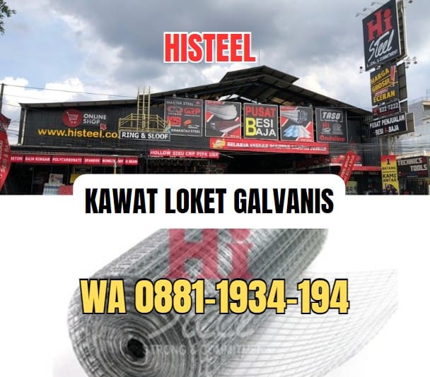 Jual Kawat Loket Galvanis di Jakarta Timur