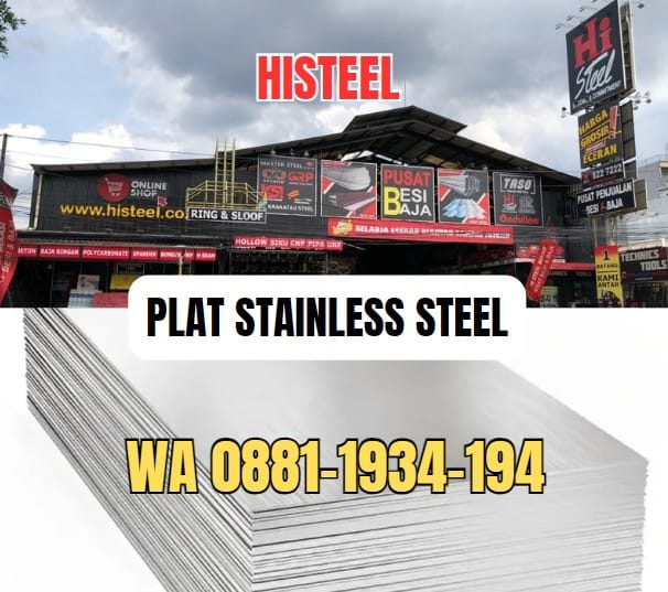 Jual Plat Stainless Steel di Karawang