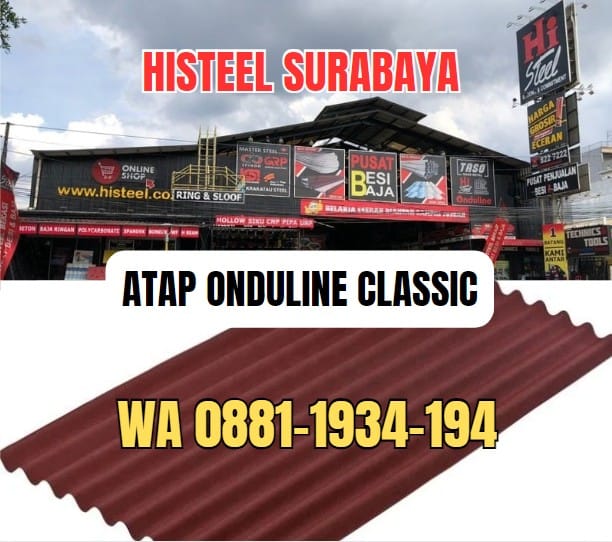 Jual Atap Onduline di Wiyung Surabaya