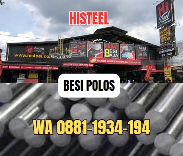 Jual Besi Polos di Bekasi