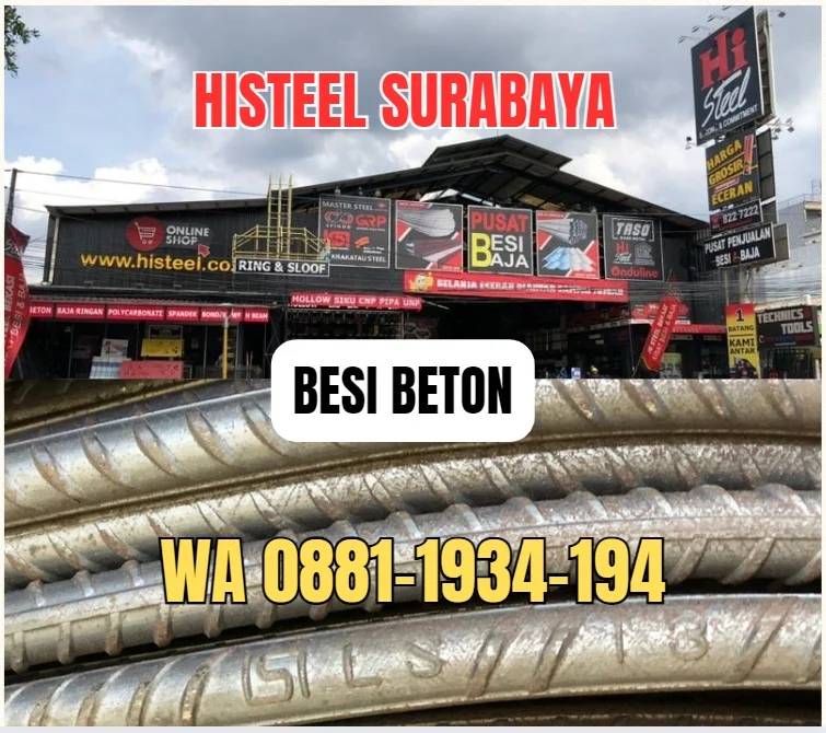 Jual Besi Beton SNI di Sumbawa NTB