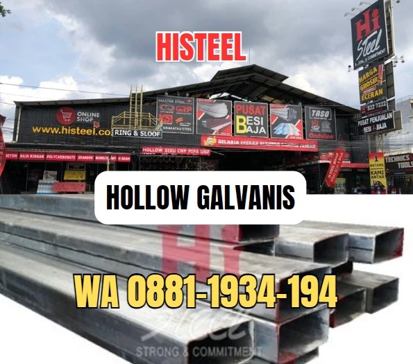 Jual Besi Hollow Galvanis di Lombok NTB