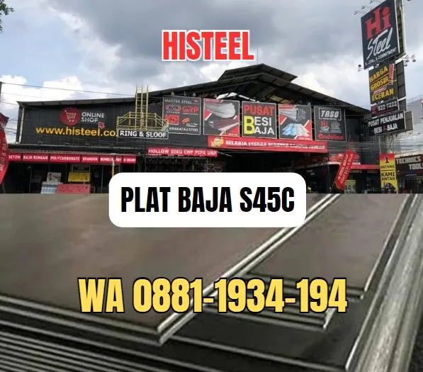 Jual Plat Baja S45C di Karawang