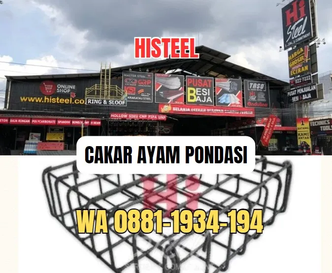 Supplier Cakar Ayam Pondasi di Tangerang